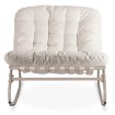 Mebel Elite Крісло-гойдалка Aurora, бежеве/кашемір, ME.AURORA/BZ/KASZ/T/FW - Home Club, зображення 3
