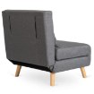 Mebel Elite Раскладной кресло Marry, серый, ME.MARRY/P/DNAT/T/FW - Home Club, изображение 7