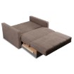 Mebel Elite Двухместное кресло-кровать Milan 2, бежевого цвета, PPHUE.MAJA2/POLARIS4/FW - Home Club, изображение 6