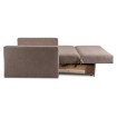 Mebel Elite Двухместное кресло-кровать Milan 2, бежевого цвета, PPHUE.MAJA2/POLARIS4/FW - Home Club, изображение 7
