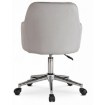 Mebel Elite Вращающееся кресло Tom, серое велюровое, ME.TOM/P/CH/V/FO - Home Club, изображение 6