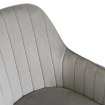 Mebel Elite Вращающееся кресло Tom, серое велюровое, ME.TOM/P/CH/V/FO - Home Club, изображение 8