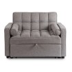 Mebel Elite Розкладне крісло Corra для сну, сіре, ME.CORRA/P/T/SOF - Home Club, зображення 3