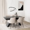 Mebel Elite Стул Malaga, бежевый, ME.MALAGA/BZ/CZ/T/K - Home Club, изображение 5