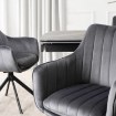 Mebel Elite Вращающееся кресло Mumbai 2, серое велюровое, ME.MUMBAI/P/V/K - Home Club, изображение 4