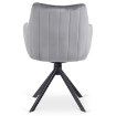 Mebel Elite Вращающееся кресло Mumbai 2, серое велюровое, ME.MUMBAI/P/V/K - Home Club, изображение 9
