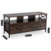 Mebel Elite Тв-тумба Zone 120 см с ящиками, дуб рустикальный, ME.ZONE/RUB/CZ/RTV - Home Club, изображение 8