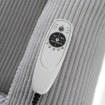 Mebel Elite Розкладне крісло з функцією масажу Box, сіре, з вельветової тканини, ME.BOX2/P/SZTR/FW - Home Club, зображення 13