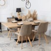 Mebel Elite Стілець Kathy, бежевий, ME.KATHY/BZ/D/T/K - Home Club, зображення 3