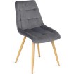 Mebel Elite Стул Rodri, серый, велюровый, ME.RODRI/P/D/V/K - Home Club