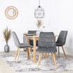 Mebel Elite Стул Rodri, серый, велюровый, ME.RODRI/P/D/V/K - Home Club, изображение 3