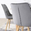 Mebel Elite Стул Rodri, серый, велюровый, ME.RODRI/P/D/V/K - Home Club, изображение 6