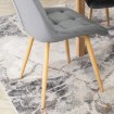 Mebel Elite Стул Rodri, серый, велюровый, ME.RODRI/P/D/V/K - Home Club, изображение 7