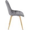 Mebel Elite Стул Rodri, серый, велюровый, ME.RODRI/P/D/V/K - Home Club, изображение 9