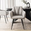 Mebel Elite Стул Nawara, серый, букле, ME.NAWARA/P/CZ/TB/K - Home Club, изображение 2