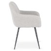 Mebel Elite Стул Nawara, серый, букле, ME.NAWARA/P/CZ/TB/K - Home Club, изображение 7