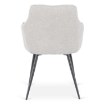 Mebel Elite Стул Nawara, серый, букле, ME.NAWARA/P/CZ/TB/K - Home Club, изображение 8