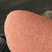 Mebel Elite Обертове крісло для вітальні Alvaro, руде, ME.ALVARO/RD/T/K - Home Club, зображення 5