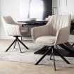 Mebel Elite Вращающееся кресло Mumbai кремового цвета, ME.MUMBAI/KR/T/K - Home Club, изображение 2