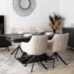 Mebel Elite Вращающееся кресло Mumbai кремового цвета, ME.MUMBAI/KR/T/K - Home Club, изображение 5