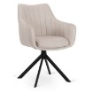 Mebel Elite Вращающееся кресло Mumbai кремового цвета, ME.MUMBAI/KR/T/K - Home Club, изображение 6