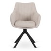 Mebel Elite Вращающееся кресло Mumbai кремового цвета, ME.MUMBAI/KR/T/K - Home Club, изображение 7