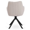 Mebel Elite Вращающееся кресло Mumbai кремового цвета, ME.MUMBAI/KR/T/K - Home Club, изображение 8