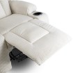 Mebel Elite Розкладне крісло з функцією масажу Box, бежеве, з вельветової тканини, ME.BOX2/BZ/SZTR/FW - Home Club, зображення 15