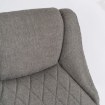 Mebel Elite Вращающееся кресло Giorgio с функцией массажа и подогрева, серое, тканевое, ME.GIORGIO/P/T/FO - Home Club, изображение 9