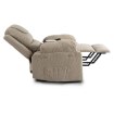 Mebel Elite Електричне масажне крісло-ліжко Fenix з функцією підйому, бежеве, з вельветової тканини, ME.FENIX/BZ/SZTR/FW - Home Club, зображення 7