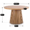Mebel Elite Стол Adrien, раскладной, 120–200 см, дуб, ME.ADRIEN/D/S - Home Club, изображение 10