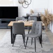 Mebel Elite Стілець Peru 2, сірий, ME.PERU2/P/T/K - Home Club, зображення 2