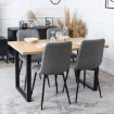 Mebel Elite Стілець Peru 2, сірий, ME.PERU2/P/T/K - Home Club, зображення 3