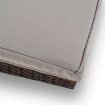 Mebel Elite Садовое кресло Feliz, коричнево-серого цвета, из техноротанга, ME.FELIZ/JP/T/OGR/LEZ - Home Club, изображение 7