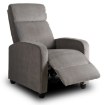 Mebel Elite Раскладной кресло Danny, серый, из вельвета, ME.DANNY/P/SZTR/FW - Home Club, изображение 3
