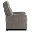 Mebel Elite Раскладной кресло Danny, серый, из вельвета, ME.DANNY/P/SZTR/FW - Home Club, изображение 5