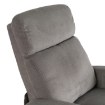 Mebel Elite Раскладной кресло Danny, серый, из вельвета, ME.DANNY/P/SZTR/FW - Home Club, изображение 10