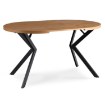 Mebel Elite Стіл Dorian, розкладний, 80–160 см, дуб золотистий/чорний, ME.DORIAN/DZ/CZ/S - Home Club, зображення 6