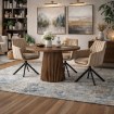 Mebel Elite Стіл Adrien, розкладний, 120–200 см, горіх, ME.ADRIEN/O/S - Home Club