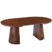 Mebel Elite Стіл Adrien, розкладний, 120–200 см, горіх, ME.ADRIEN/O/S - Home Club, зображення 3