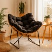 Mebel Elite Кресло для отдыха Fin, чёрного цвета, ME.FIN/CZ/T/FW - Home Club, изображение 2
