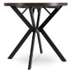 Mebel Elite Стіл Dorian, розкладний, 80–160 см, горіх/чорний, ME.DORIAN/O/CZ/S - Home Club, зображення 6