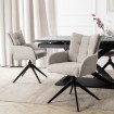 Mebel Elite Вращающееся кресло для гостиной July, серого цвета, ME.JULY/P/T/K - Home Club, изображение 2