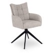 Mebel Elite Вращающееся кресло для гостиной July, серого цвета, ME.JULY/P/T/K - Home Club, изображение 6