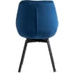 Mebel Elite Обертове крісло Luna, темно-синє, велюрове, ME.LUNA/GR/V/K - Home Club, зображення 9