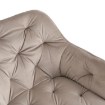 Mebel Elite Вращающееся кресло Konor, бежевое, велюровое, ME.KONOR/BZ/ZL/V/FO - Home Club, изображение 7