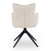Mebel Elite Вращающееся кресло для гостиной July кремового цвета, ME.JULY/KR/T/K - Home Club, изображение 6