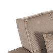 Mebel Elite Розкладне крісло Solor, бежеве, з вельветової тканини, ME.SOLOR/BZ/CZ/SZTR/FW - Home Club, зображення 11