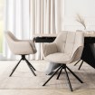 Mebel Elite Вращающееся кресло Peony 2, бежевого цвета, ME.PEONY2/BZ/T/K - Home Club, изображение 2