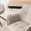 Mebel Elite Вращающееся кресло Peony 2, бежевого цвета, ME.PEONY2/BZ/T/K - Home Club, изображение 4